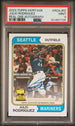 2023 Topps Heritage Real One Autographs #ROAJRZ Julio Rodriguez PSA 9