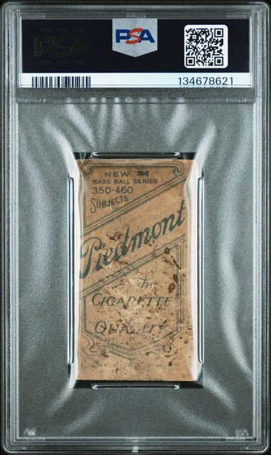 1909-11 T206 Piedmont 350-460/25 Portrait Red Murray PSA 1.5