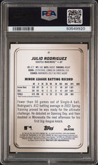 2022 Bowman Platinum Image Variations SP #41 Julio Rodriguez PSA 9 (Rookie) | Eastridge Sports Cards