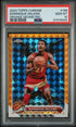 2023-24 Topps Chrome Orange Geometric #166 Dominique Wilkins #21/25 PSA 10
