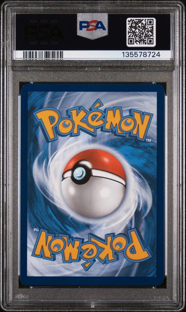 2025 Pokemon Destined Rivals ETB Promo #203 Rocket's Wobbuffet PSA 8