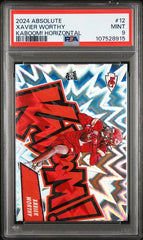 2024 Absolute Kaboom! Horizontal #12 Xavier Worthy PSA 9 (Rookie) | Eastridge Sports Cards