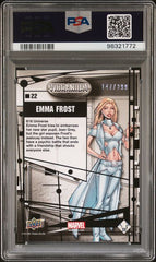 2015 Upper Deck Marvel Vibranium Molten #22 Emma Frost #147/299 PSA 9 | Eastridge Sports Cards