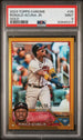 2023 Topps Chrome Gold Refractor #39 Ronald Acuna Jr. #01/50 PSA 9