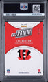2025 Panini The National Gold Pack Gold #29 Joe Burrow #01/10 PSA 9
