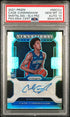 2021-22 Prizm Senstational Signature Sensations Silver Prizm #SSCCU Cade Cunningham PSA 10 (Auto 10) (Rookie)