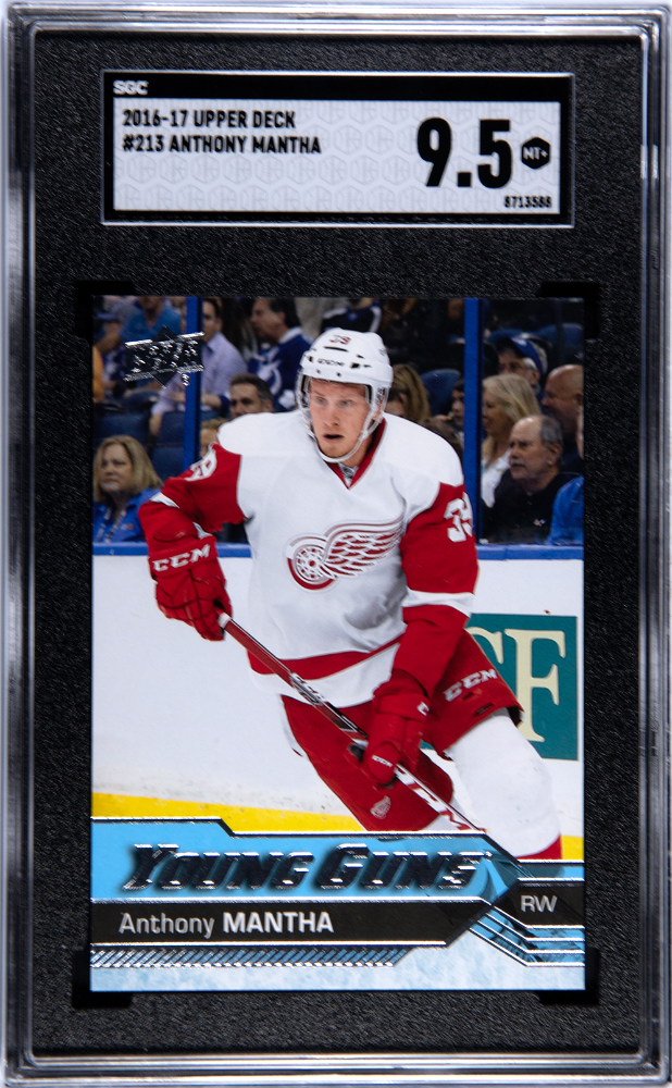 2016-17 Upper Deck #213 Anthony Mantha SGC 9.5 (Rookie)