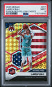 2020-21 Panini Mosaic Fusion Red/Yellow Choice #257 LaMelo Ball #65/88 PSA 9 (Rookie)