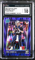 2021 Donruss Optic Purple Shock #206 Mac Jones CGC 10 (Rookie)