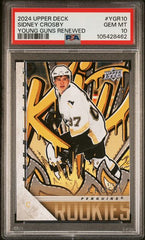 2024-25 Upper Deck Young Guns Renewed #YGR10 Sidney Crosby PSA 10 | Eastridge Sports Cards