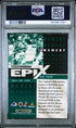 1997-98 Pinnacle Epix Moment Emerald #E14 Peter Forsberg PSA 7