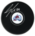 Sam Girard Autographed Colorado Avalanche Puck (COJO Sports)