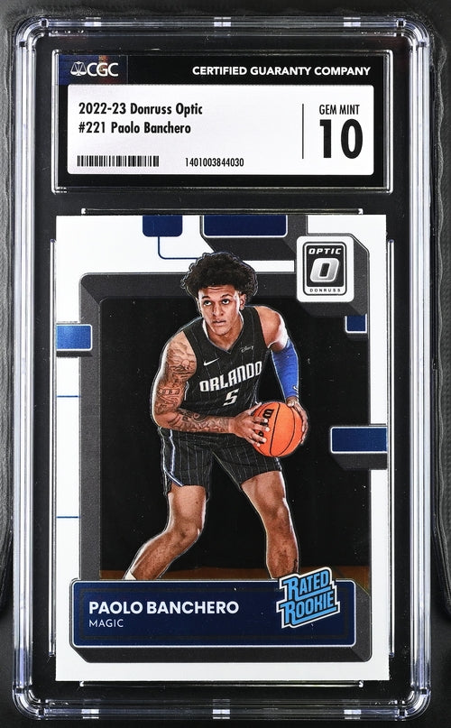 2022-23 Donruss Optic #221 Paolo Banchero CGC 10 (Rookie)