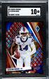 2023 Panini Phoenix SP Fire Burst #74 Stefon Diggs #070/340 SGC 10