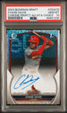 2023 Bowman Chrome Prospect Auto HTA Choice #CDACD Chase Davis #136/150 PSA 10