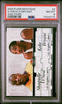 2003-04 Fleer Mystique Awe Pairs #9 Shaquille O'Neal/Kobe Bryant #295/500 PSA 8