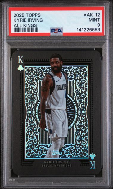 2025-26 Topps All Kings #AK-12 Kyrie Irving PSA 9