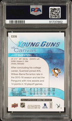 2016-17 Upper Deck Canvas #C235 Jake Guentzel PSA 10 (Rookie) | Eastridge Sports Cards