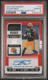 2023 Panini Contenders Variation Red Zone FOTL #118 Jayden Reed PSA 10 (Rookie)