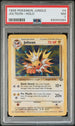 1999 Pokemon Jungle Unlimited #4 Jolteon- Holo PSA 7