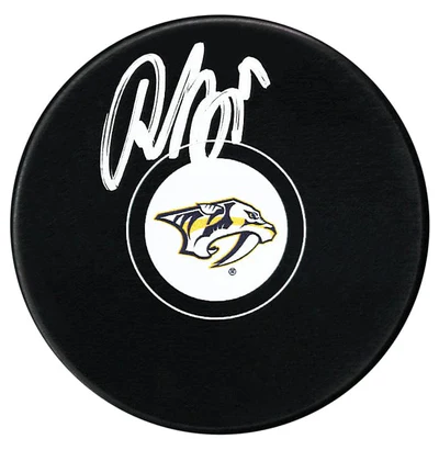 Roman Josi Autographed Nashville Predators Puck (COJO Sports)