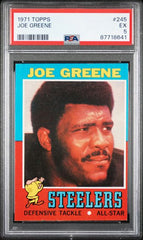 1971 Topps #245 Joe Greene PSA 5 (Rookie) | Eastridge Sports Cards