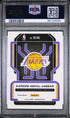 2021-22 Prizm Signatures Choice #SGKAJ Kareem Abdul-Jabbar PSA 8