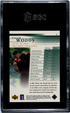2001 Upper Deck #1 Tiger Woods SGC 9.5 (Rookie)