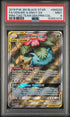 2019 Pokemon Tag Team Generations Premium Collection Promo #SM229 Venusaur & Snivy - Full Art PSA 9