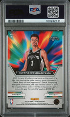 2023-24 Panini Prizm Instant Impact Silver Prizm #3 Victor Wembanyama PSA 10 (Rookie) | Eastridge Sports Cards