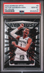 2023-24 Donruss Optic My House #6 Victor Wembanyama PSA 10 (Rookie) | Eastridge Sports Cards