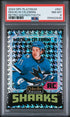 2024-25 O-Pee-Chee Platinum Retro Houndstooth #R91 Macklin Celebrini #14/15 PSA 8 (Rookie)