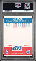 1987-88 Fleer #68 Karl Malone PSA 8 | Eastridge Sports Cards