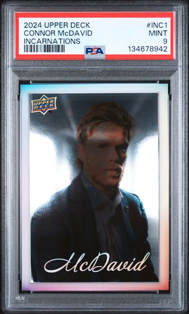 2024-25 Upper Deck Incarnations #INC1 Connor McDavid PSA 9