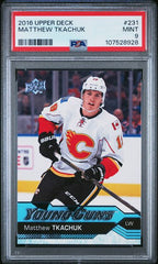 2016-17 Upper Deck #231 Matthew Tkachuk PSA 9 (Rookie) | Eastridge Sports Cards