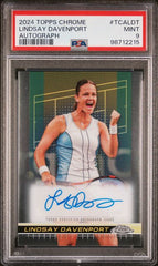 2024 Topps Chrome Tennis Autographs #TCALDT Lindsay Davenport PSA 9 | Eastridge Sports Cards