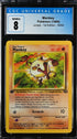 1999 Pokemon Jungle 1st Edition #55 Mankey CGC 8