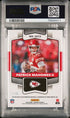 2020 Panini Obsidian Cutting Edge Materials #CE13 Patrick Mahomes II #02/50 PSA 8