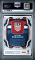 2024 Panini Copa America Stars & Stripes Prizm #162 Antonee Robinson #24/24 PSA 9