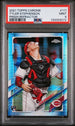 2021 Topps Chrome Prism Refractor #111 Tyler Stephenson PSA 9 (Rookie)