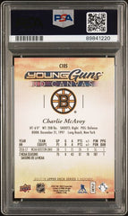 2017-18 Upper Deck Canvas #C105 Charlie McAvoy PSA 10 (Rookie) | Eastridge Sports Cards