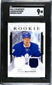 2016-17 UD Artifacts Materials #I Auston Matthews #56/399 SGC 9 (Rookie)