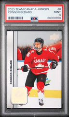 2023-24 Upper Deck Team Canada Juniors #8 Connor Bedard PSA 9 | Eastridge Sports Cards