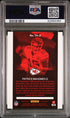 2022 Panini Rookies & Stars Thrillers Red Plaid #TH2 Patrick Mahomes II PSA 10