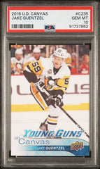 2016-17 Upper Deck Canvas #C235 Jake Guentzel PSA 10 (Rookie) | Eastridge Sports Cards