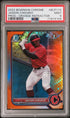2022 Bowman Chrome Prospects Orange Refractor #BCP174 Jaison Chourio #22/25 PSA 9