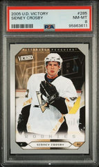 2005-06 Upper Deck Victory #285 Sidney Crosby PSA 8 (Rookie) | Eastridge Sports Cards