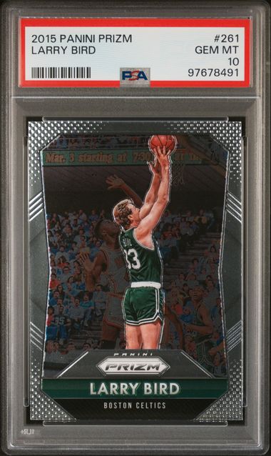 2015-16 Panini Prizm #261 Larry Bird PSA 10