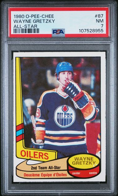 1980-81 O-Pee-Chee #87 Wayne Gretzky PSA 7 | Eastridge Sports Cards