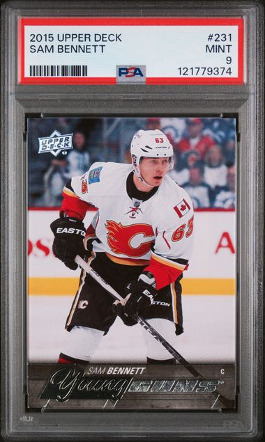 2015-16 Upper Deck #231 Sam Bennett PSA 9 (Rookie)